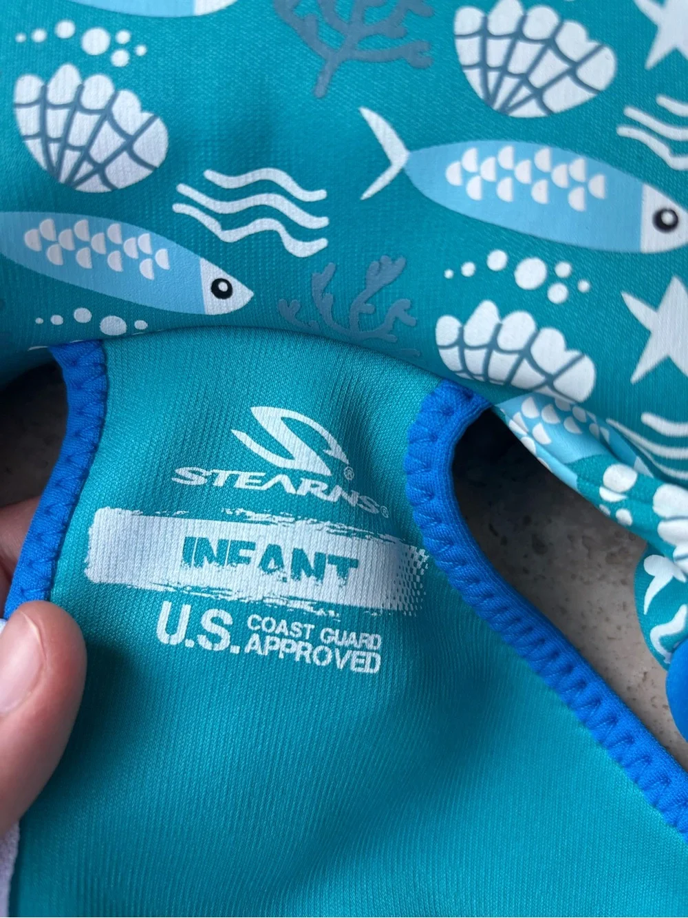 Stearns Infant Life Vest Swim Trainer life preserver PFD NWOT
